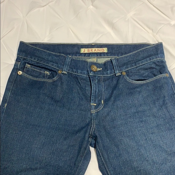 J. Brand dark wash boot leg jeans - Picture 2 of 4